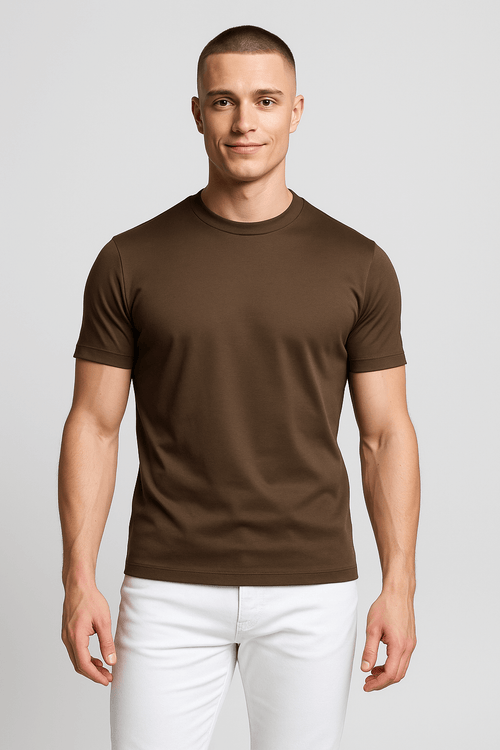 Herren Slim-Fit T-Shirt aus hochwertiger Baumwolle