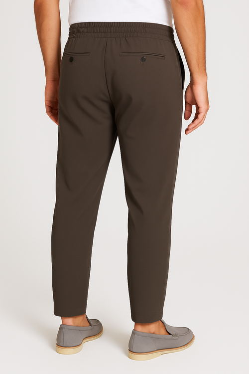 Herren Chino-Hose - Dunkelbraun